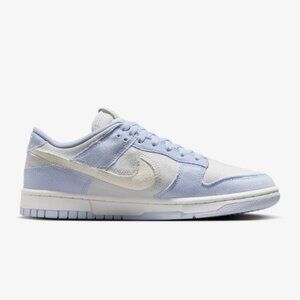 NWT Nike Women's Dunk Low Shoes Color: Ghost/Smit Wht/Black